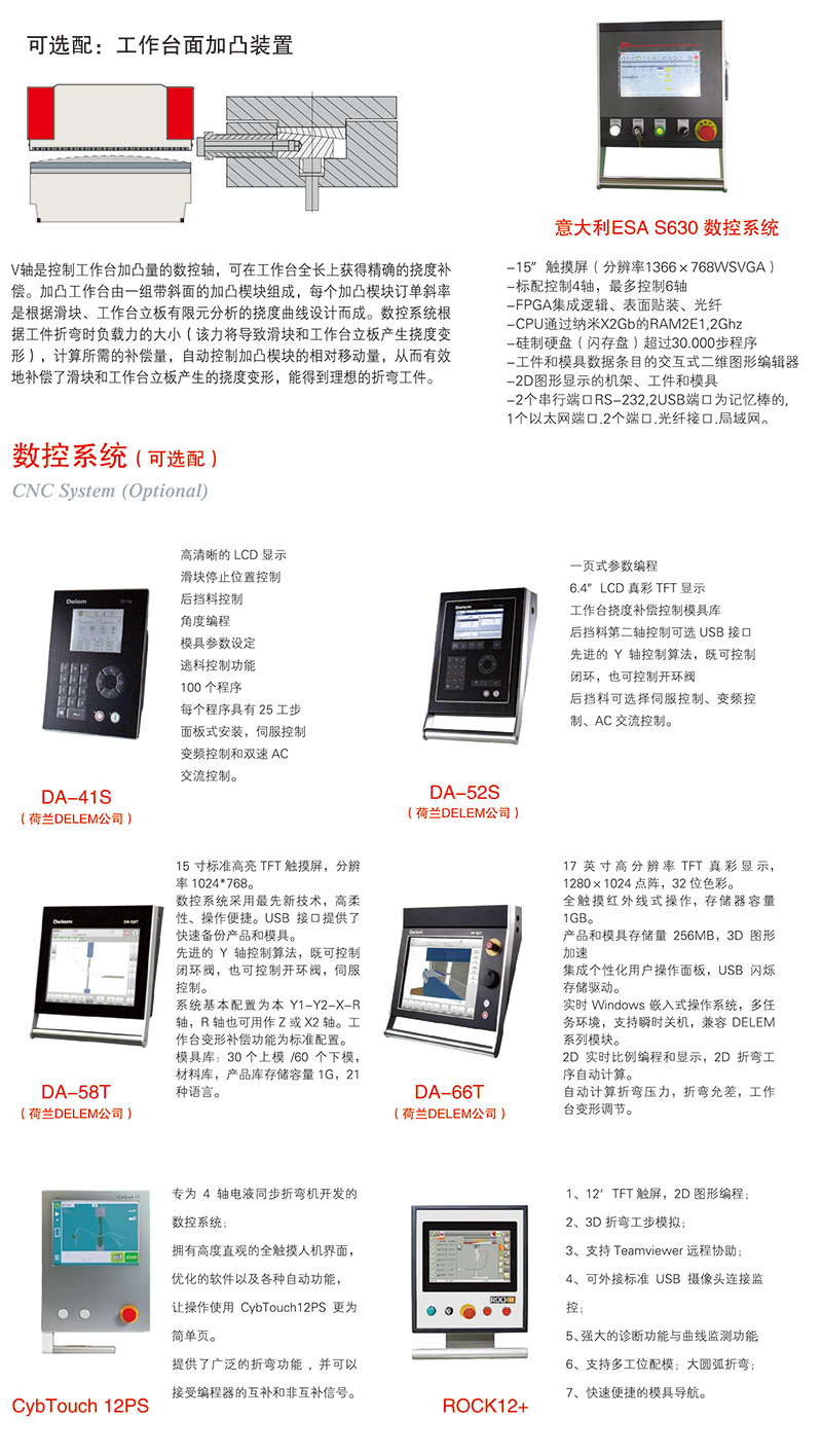 WE67K系列電液同步數(shù)控板料折彎機